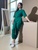 Медицинский костюм женский зеленый 20-08