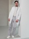 Мужские плотные медицинские брюки серые 20-09