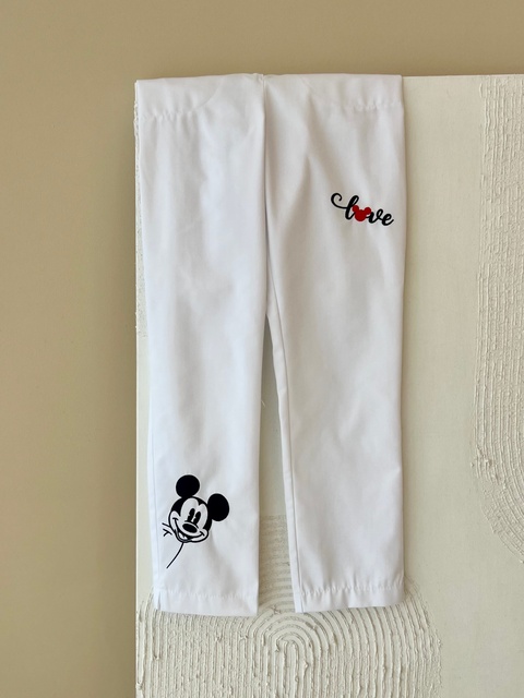 Женские медицинские брюки 10-10к с вышивкой Мики Love