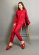 Женский медицинский костюм хирургический с длинным рукавом 20-08 красный