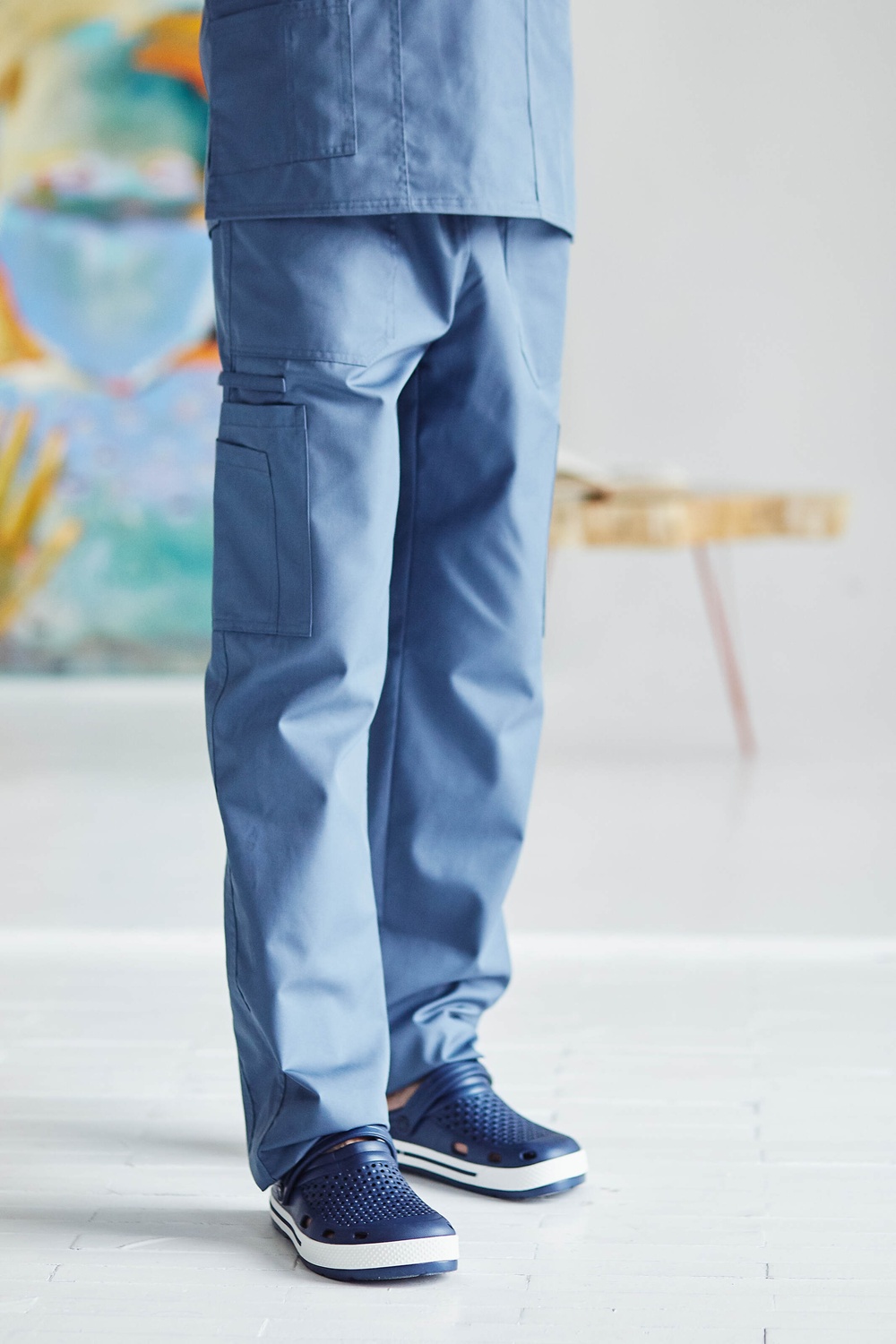 Мужские плотные медицинские брюки 20-09 джинс