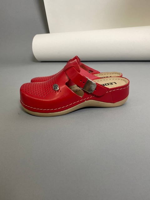 Медицинская обувь Leon арт.900 красные