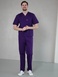 Чоловічий хірургічний костюм 13-06 фіолетовий