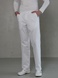 Чоловічі медичні брюки білі МШ-05