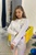Женская медицинская куртка с длинным рукавом белая Снуппи 20-08