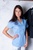 Жіноча куртка хірургічна 15-03 блакитна