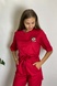 Жіноча медична куртка червона з вишивкою Снуппі TRUST 20-08