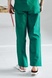 Мужские плотные медицинские брюки МШ-05 зеленые