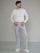 Мужские медицинские брюки серые МШ-05
