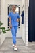 Жіночий хірургічний костюм 19-01 блакитний