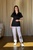 Жіночий медичний костюм хірургічний 15-03 з вишивкою Міккі