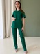 Медицинский костюм женский зеленый 22-06