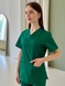 Медичний костюм жіночий зелений 22-06
